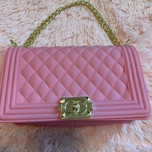 Red and Pink Women’s Jelly Crossbody